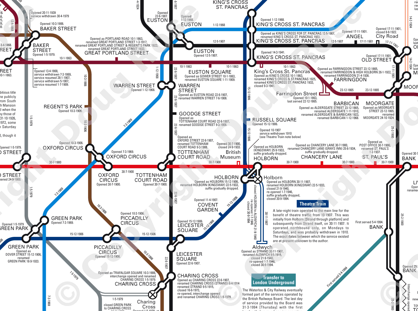 The London Underground: A Diagrammatic History - click to go back