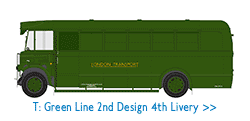 Green Line T-type 2nd design, 4th livery